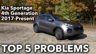 Top 5 Problems Kia Sportage SUV 4th Generation 2017-Present