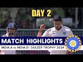 India A vs India D, Day 2: Match Highlights | DULEEP TROPHY 2024