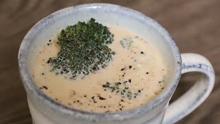 8分で簡単！ブロッコリーの味噌ミルクスープの作り方 | How to make broccoli miso milk soup