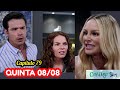 CONTIGO SIM Capítulo de hoje QUINTA-feira (08/08/2024) novelas do SBT