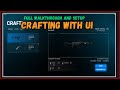| Free | Esx And  Qbcore | Crafting System With New UI | Installation And setup | 2024