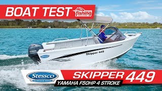 Tested | Stessco Skipper 449 with Yamaha F50 4 stroke