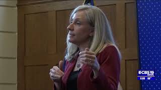 CBS19: Spanberger Speaks With UVA Students at Frank Batten School for Leadership \u0026 Public Policy