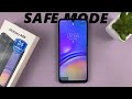 Samsung Galaxy A05: How To Enter Safe Mode | Put In Safe Mode