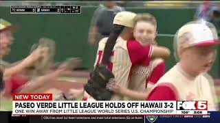 Henderson-based Little League continues winning streak at World Series