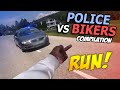 BIKERS VS COPS - Best Motorcycle Police Chase Compilation 2024