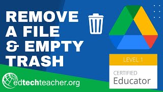 Remove A File From Google Drive Delete Forever