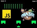 How to make a Space Invaders game in Javascript and Phaser