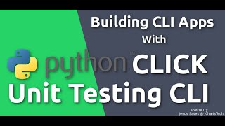 Unit Testing CLICK Python CLI applications