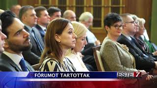 Fórumot tartottak