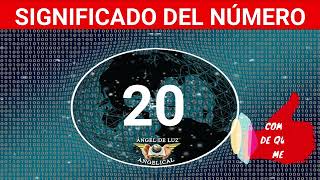 NUMEROLOGÍA🤍Significado del número 20❓ Numero 20 en lo espiritual🙏NUMERO 20 ANGELICAL