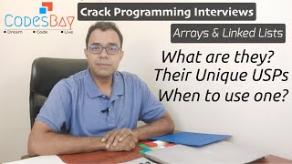 Crack Programming Interviews by understanding Arrays & Linked Lists using LEGO Blocks