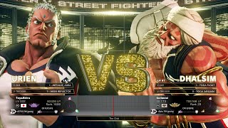 SFV Champion Edition 🔥 ToyaAkira (Urien) Vs torimesi (Dhalsim) 🔥 Online Match's 12-14-2022