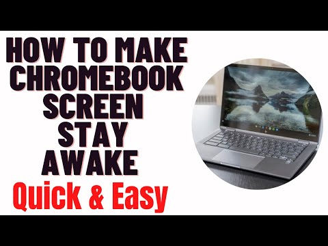 how to make chromebook screen stay awake,how to make your chromebook not turn off automatically