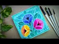 Rickshaw painting folk art on canvas | Easy acrylic painting tutorial | Tasmia's Arttopia