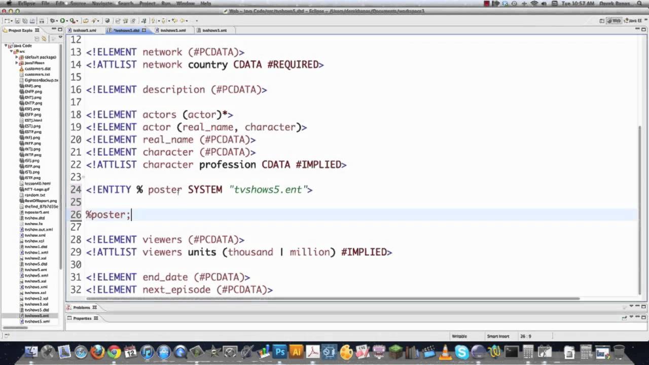 Xml Video Tutorial 5 Youtube