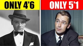 11 Classic Hollywood Legends Whose Real Height Will Surprise You 😲