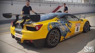 Destroying Supercars in a Ferrari 458 Challenge!