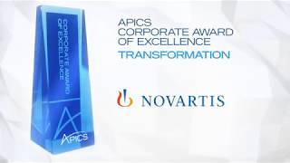 2018 APICS Award of Excellence in Transformation: Novartis