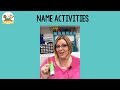 Fun Name Activities for Preschool