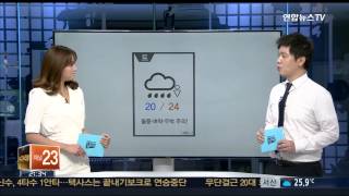 [날씨] 토요일 전국에 비 내려 기온 '뚝'…일부지역 '돌풍·우박'