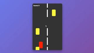 🚗 Car Racing Game using HTML CSS JavaScript | Beginner Project Tutorial