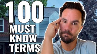 100 Real Estate Terms Every Wholesaler Must Know!