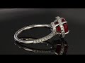 burma ruby ring 2.30 carats