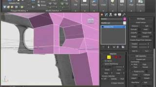 UDK Custom Glock Tutorial Part 1 LowResMesh