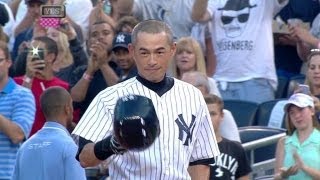 Ichiro singles for his 4,000th base hit between two leagues