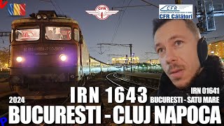 Bucuresti - Cluj | Calatorie si prezentare IRN 1643, grupa trenului IRN 1641 de Satu Mare