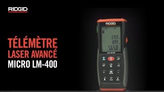 RIDGID Télémètre laser avancé micro LM-400