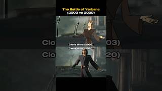 Clone Wars The Battle Of Yerbana (2003 vs 2020) | Star Wars