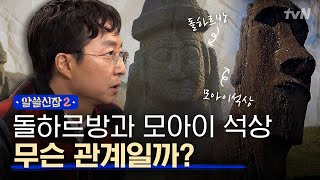 [#알쓸신잡2] 현대 문명의 미래를 예측할 수 있는 조각상, 유현준이 말하는 모아이 석상과 돌하르방의 관계!