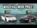 Guess Which Supercar is More Expensive | Car Quiz (HARD!)