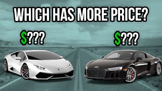 Guess Which Supercar is More Expensive | Car Quiz (HARD!)