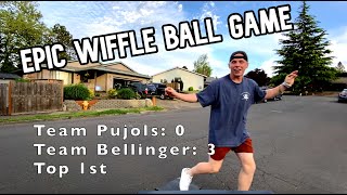 WIFFLE BALL GAME | JT vs Will