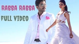 Rabba Rabba video song |Film heropanti | kriti sonan |allu Arjun|Tiger Shroff|rakul preet singh|