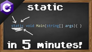 C# static 🚫