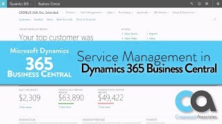 Service Management in Dynamics 365 Business Central