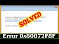 [FIXED] Error Code 0x80072F8F Problem Issue (100% Working)