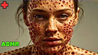 HEAVY INFECTED  ASMR TREATMENT | REMOVE TRYPOPHOBIA ANIMATION  @relaxoasmrofficial