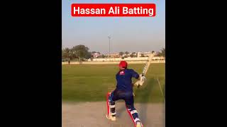 Hassan Ali Batting Practice #HassanAli #Shorts #HBLPSL9