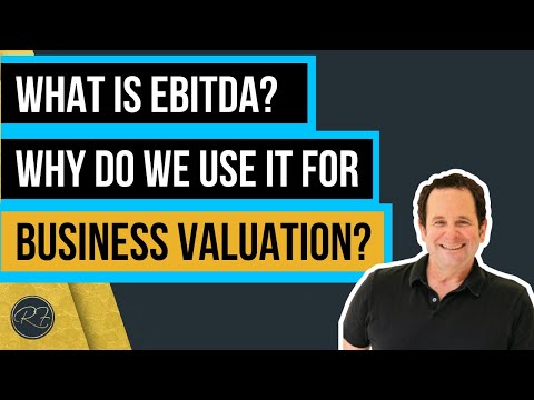 Why is EBITDA used to value a company?