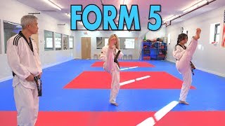 Taekwondo Form 5 - Basics for Beginners