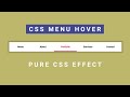 Creative Menu Hover Effects | CSS Menu Hover Effect