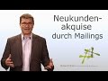 Neukundenakquise durch mehrstufige Mailings I Verkaufstrainer Michael Fridrich