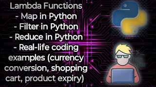Python Lambda Function with Map, Filter, Reduce 🔥 | Real Life Examples | Python Tutorial