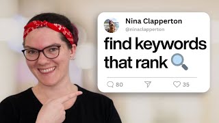 How I Find Keywords I Can Actually Rank For Competitive Analysis Seo Tutorial