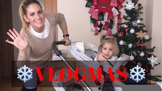 ❄️VLOGMAS 5 diciembre ❄️ Estrenamos carro Easywalker Harvey + hacemos pizza